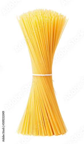 Bunch of spaghetti on transparent background. png file