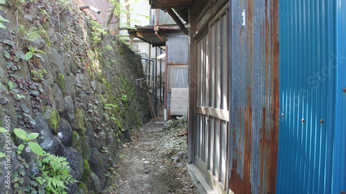 Abandoned hot spring resort in Japan