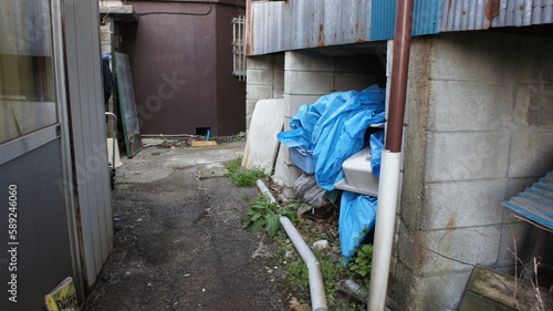 Abandoned hot spring resort in Japan