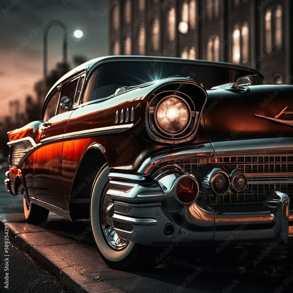 Car classic Retro Vintage