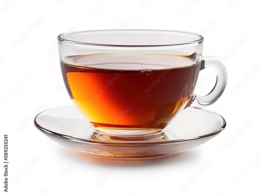 Cup of tea isolated on white background. Cup of tea isolated on white background.