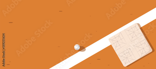 baseball game on grass and dirt ground in the field, baseball bat and ball