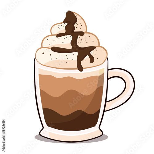 chocolate cream vector