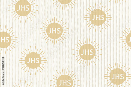 white, cream striped paper texture with holy communion symbol- vector illustration