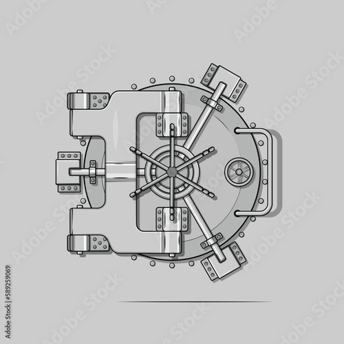 Safe Vault Door