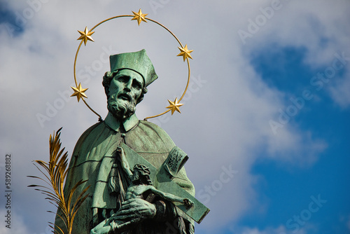 Photography Statue of St