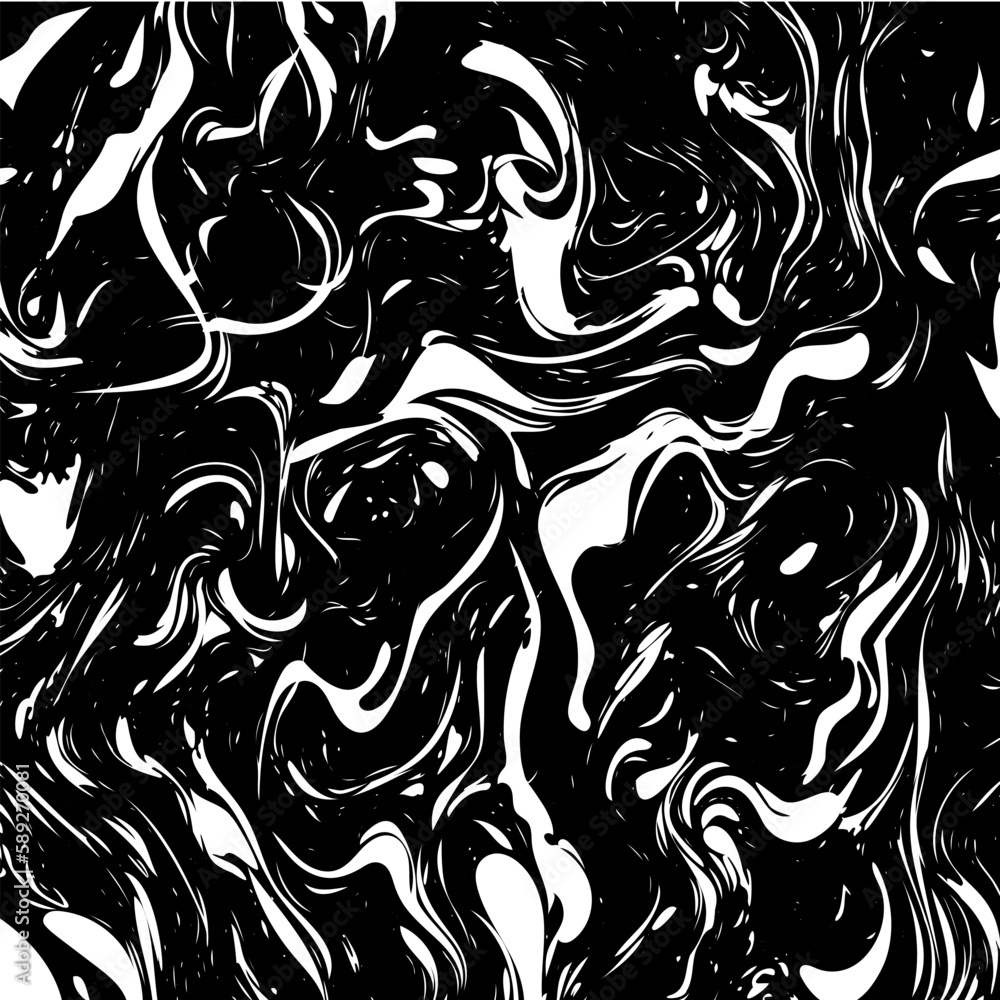 Vector texture from streaks of paint or black ink for your design Vector texture from streaks of paint or black ink for your design