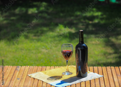 Εκτύπωση καμβά vino de mesa, malbec, mendoza, tupungato.