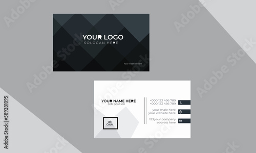 Modern Creative and Clean Business Card Template.