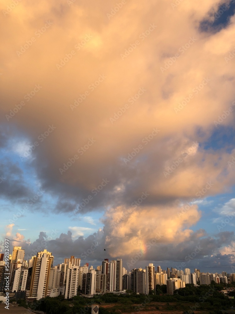Fototapeta premium skyline salvador bahia acm
