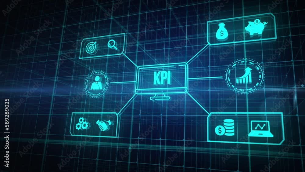Internet, business, Technology and network concept. KPI Key Performance Indicator for Business Concept. Virtual button. Internet, business, Technology and network concept. KPI Key Performance Indicator for Business Concept. Virtual button.