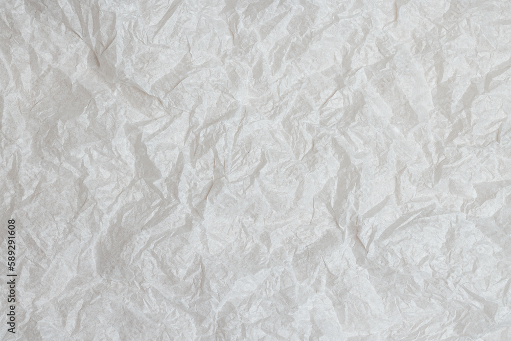 White crumpled paper texture background White crumpled paper texture background