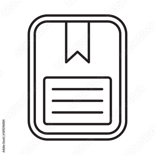 book marked icon