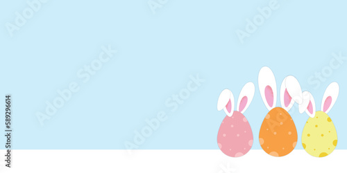 fondo huevos de pascua