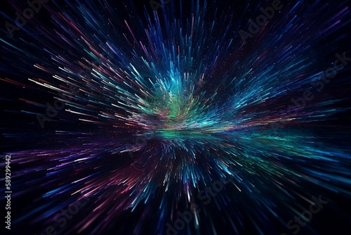 fractal burst background