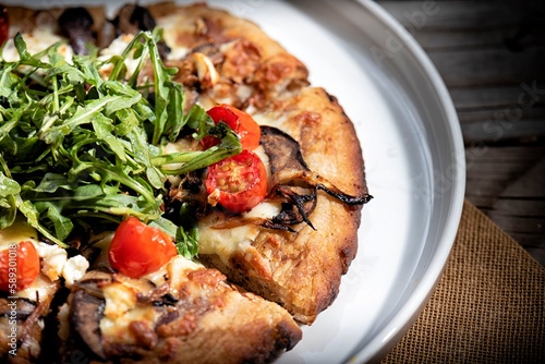 pizza  sourdough