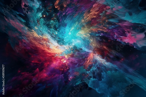 background with space