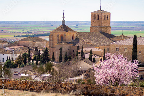 V century visigothic parish church in belmonte, cuenca. photo