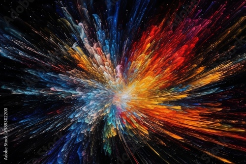 fractal burst background