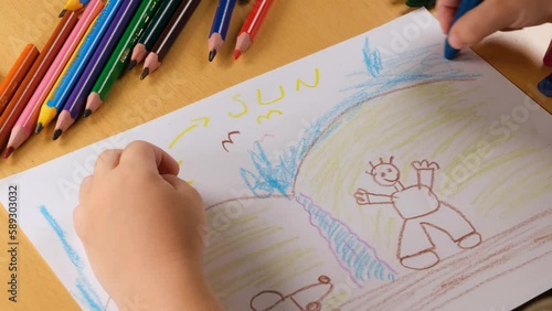  child drawing painting