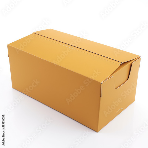 Stylish Ochre Color Cardboard Boxes for Your Storage Needs