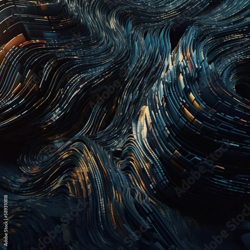 abstract background generative