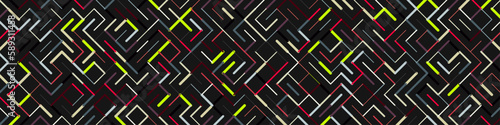 Color rotated lines background abstract illustration