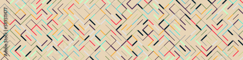 Color rotated lines background abstract illustration