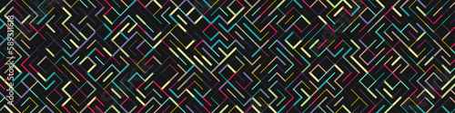 Color rotated lines background abstract illustration