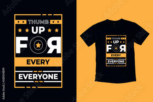 vector positive lettering easy background Minimal typography t-shirt design 