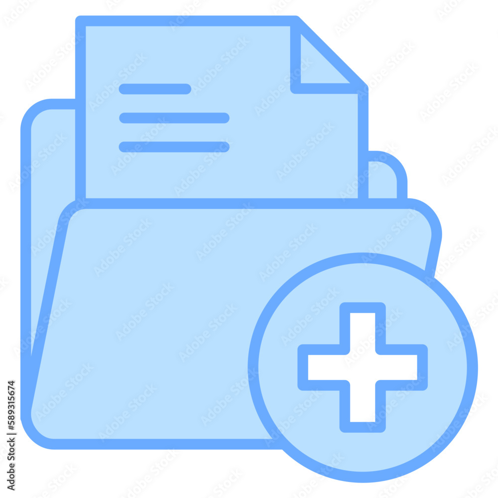 Obraz premium Folder Plus