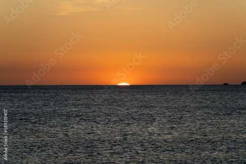 sunset over the sea © Chip