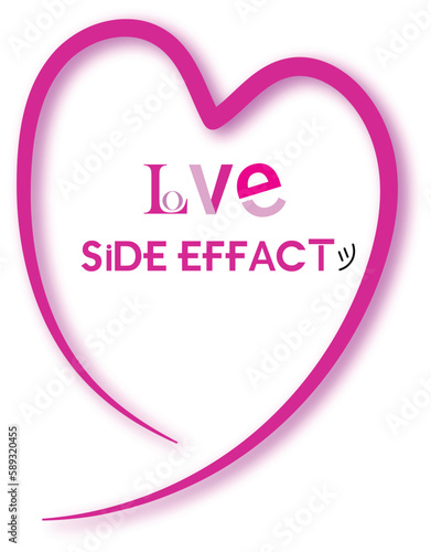 Love shape Logo