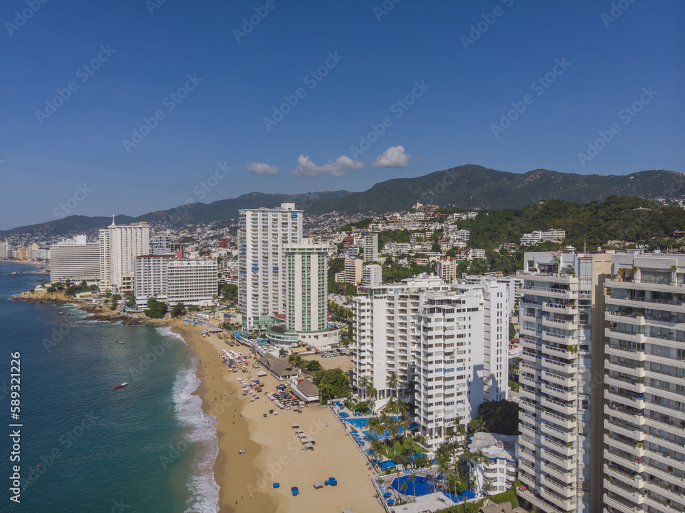 view of the city acapulco mexico 