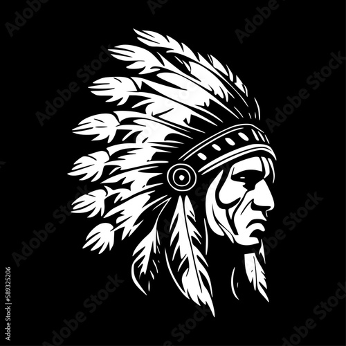 Chiefs | Minimalist and Simple Silhouette - Vector illustration