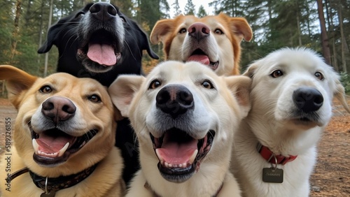 The Best Doggone Selfies: Captured from a Canine's Perspective,generative ai © Aylin