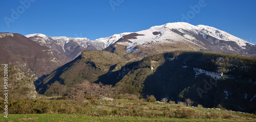 Il Monte Rapina e la valle dell'Orfento - Caramanico  terme / Abruzzo © Luigi Nespeca