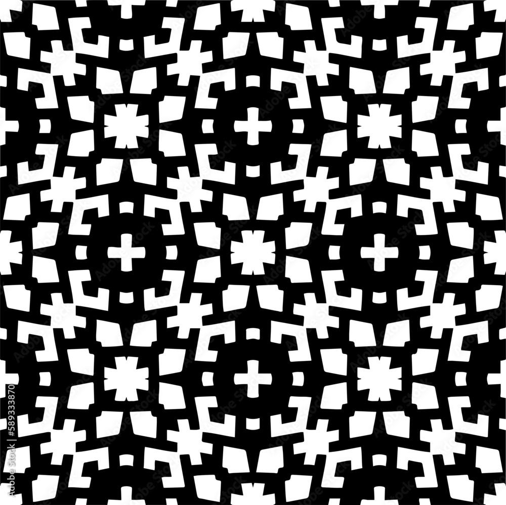Black and white abstract patterns.Seamless monochrome repeating pattern for web page, textures, card, poster, fabric, textile. Black and white abstract patterns.Seamless monochrome repeating pattern for web page, textures, card, poster, fabric, textile.