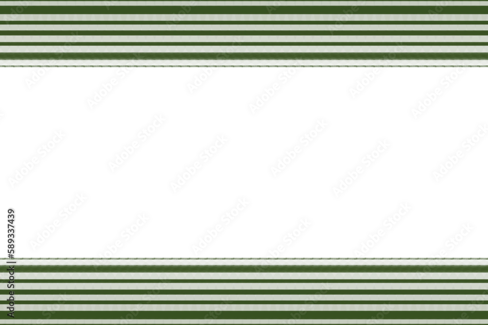 Fototapeta premium 黄緑色のラインテクスチャの横長フレーム素材(透過)