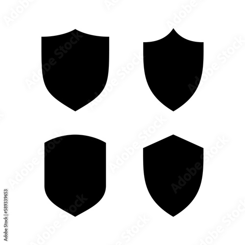 Shield icon vector illustration. Protection icon. Security sign and symbol