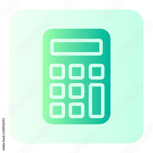 calculator gradient icon