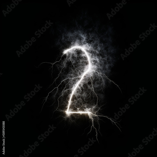 1, 2, 3, 4, 5, 6, 7, 8, 9, number, light, lightning, energy, electricity, electric, flash, fractal, fire, power, nature, black, thunder, wallpaper, storm, design, electrical, generative ai