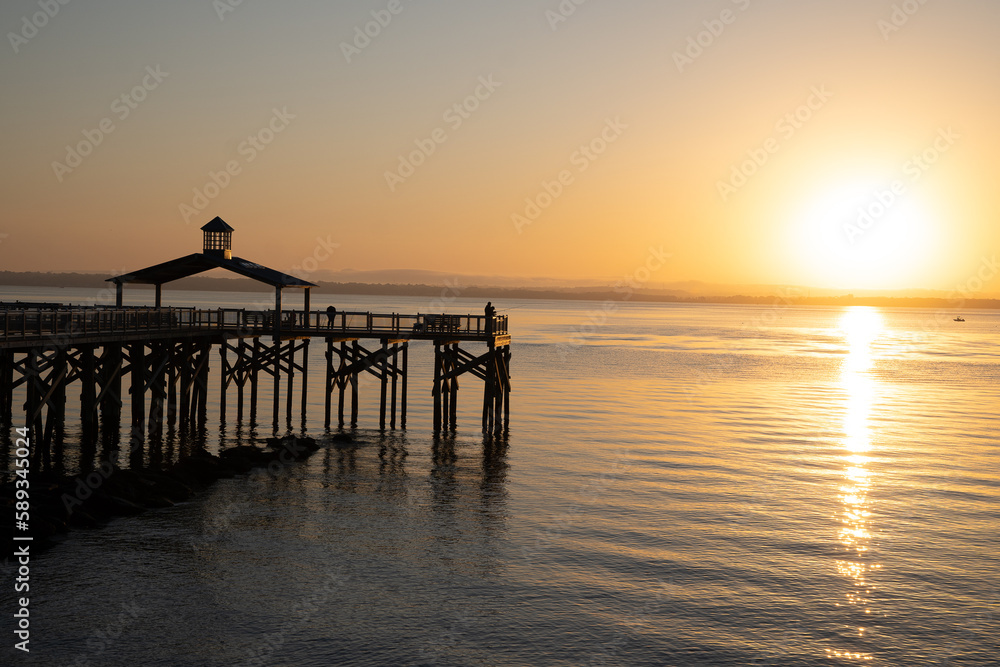 Sunrise on the Pier