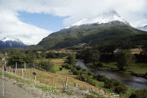 landscape in the mountains