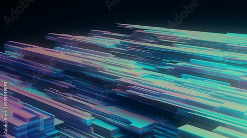 Glitched Art Texture Background, 3d wallpaper, Abstract Glitched