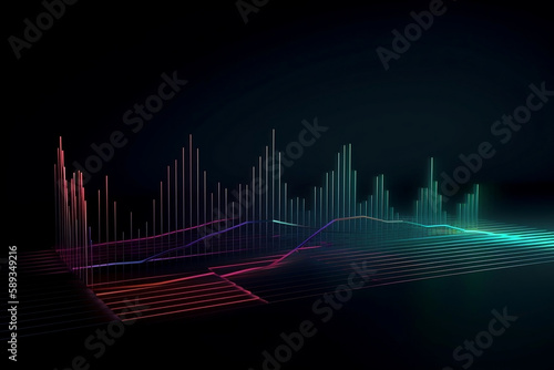 Chart Texture Background, Line Graphs wallpaper, 3d, HD © WLTHYSUSHI