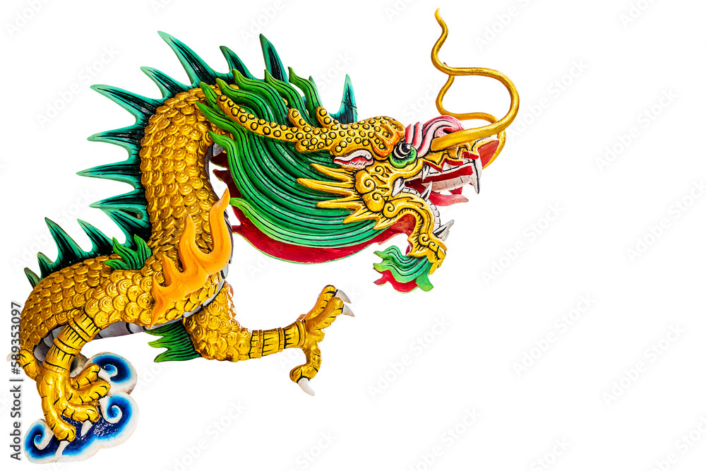 Fototapeta premium Dragon statue.