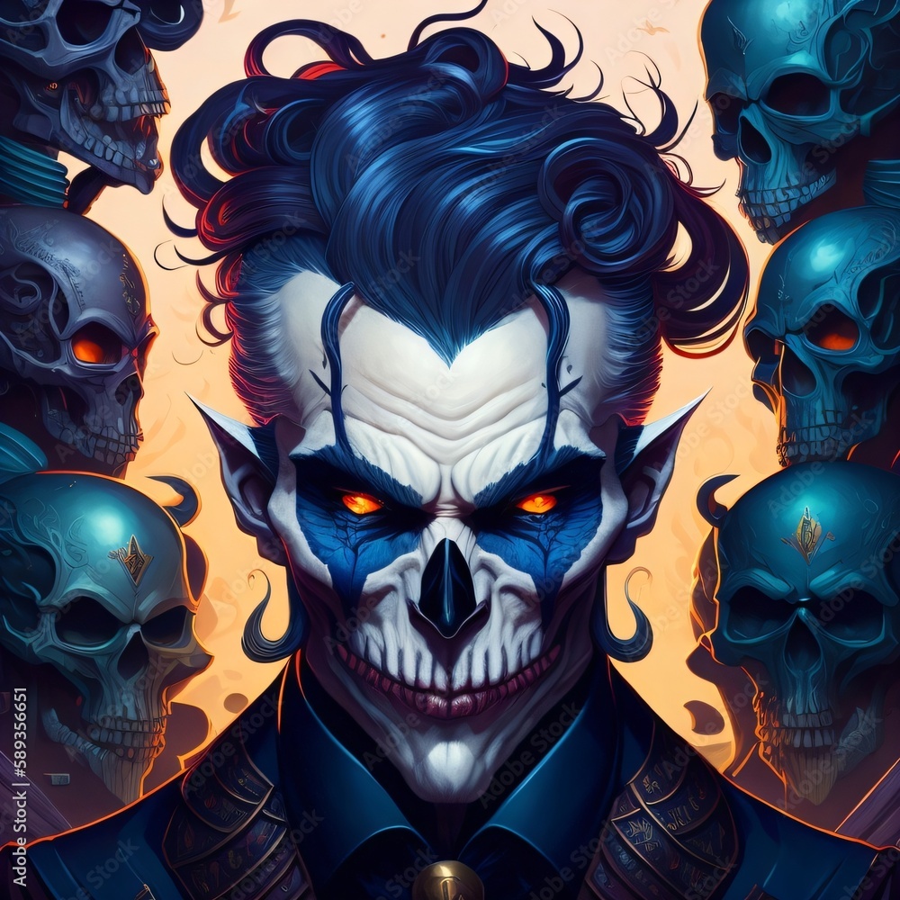 background with skull background with skull