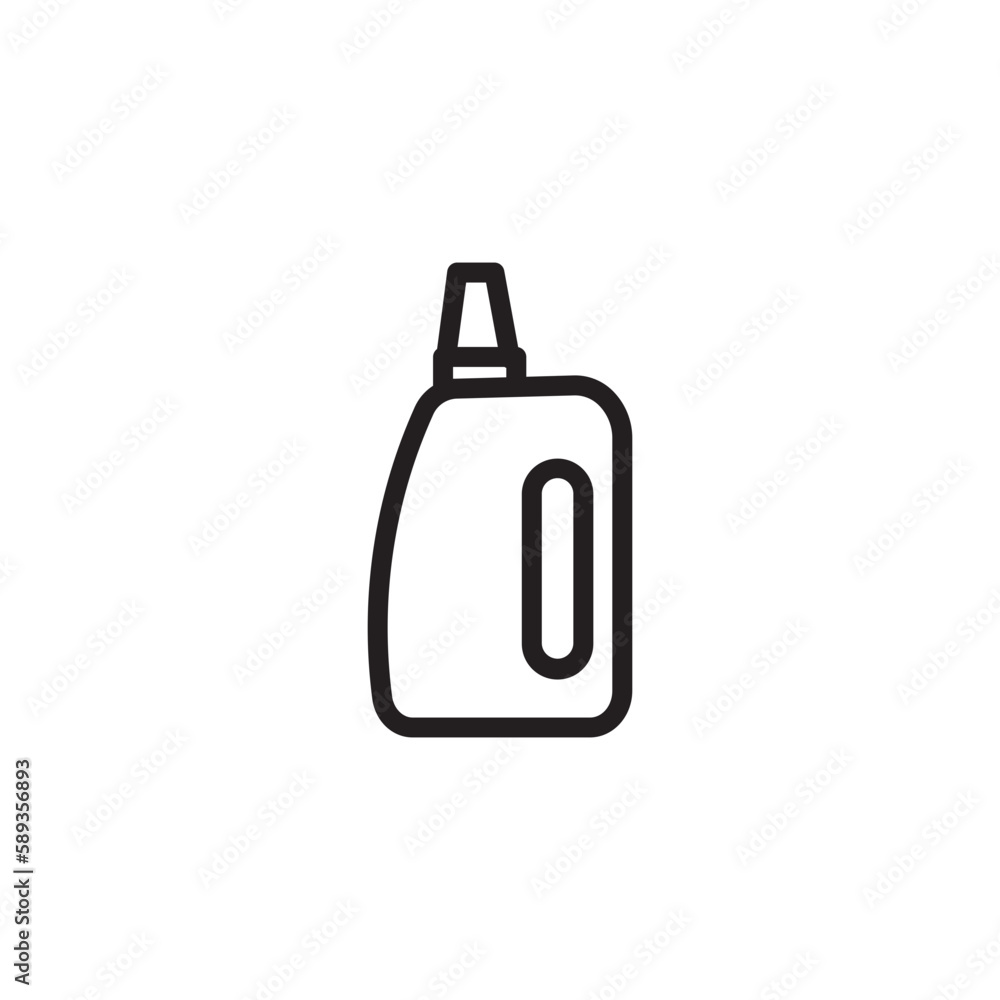 Fabric Softener Laundry Outline Icon Fabric Softener Laundry Outline Icon