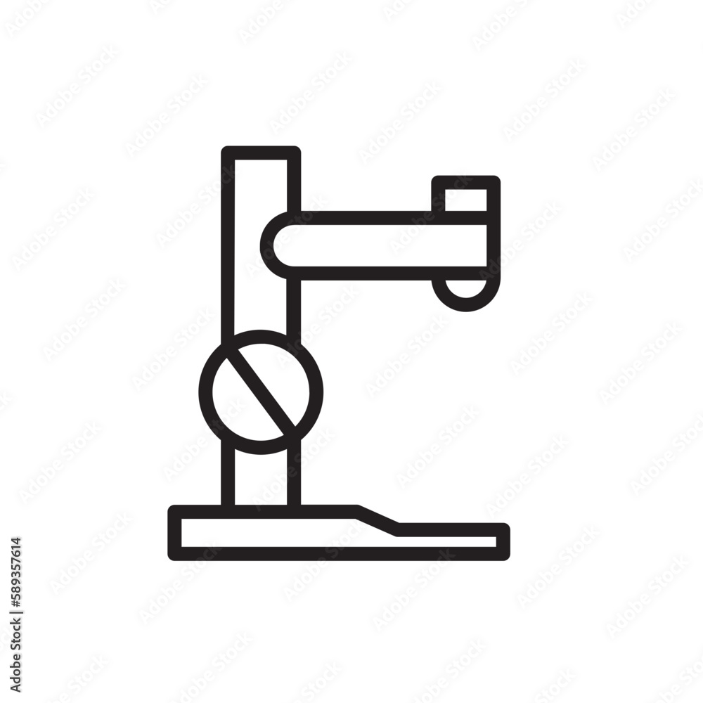 Bobbin Case Machine Outline Icon Bobbin Case Machine Outline Icon